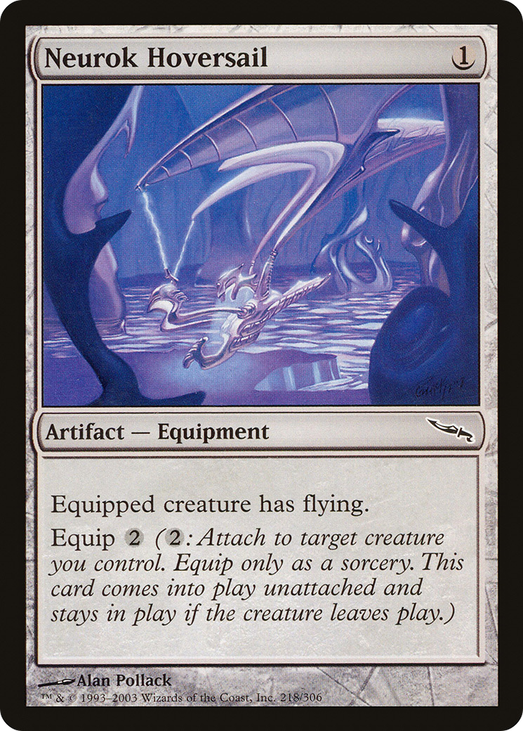 Neurok Hoversail [Mirrodin] Foil