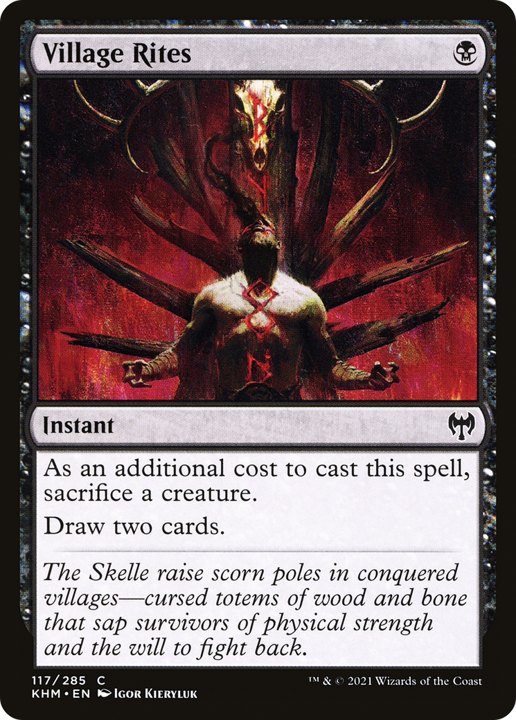 Village Rites [Kaldheim] Foil