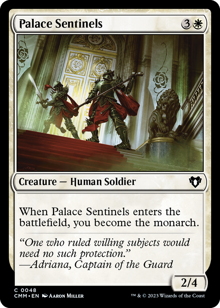 Palace Sentinels [Commander Masters] | Silver Goblin