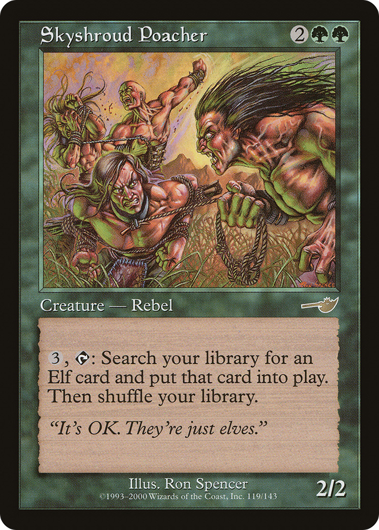 Skyshroud Poacher [Nemesis] Foil