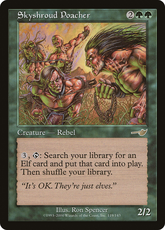 Skyshroud Poacher [Nemesis] Foil