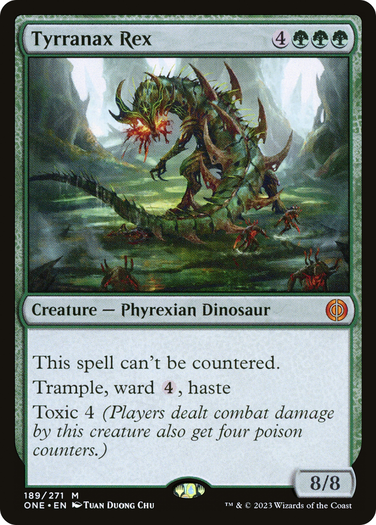 Tyrranax Rex [Phyrexia: All Will Be One] Foil