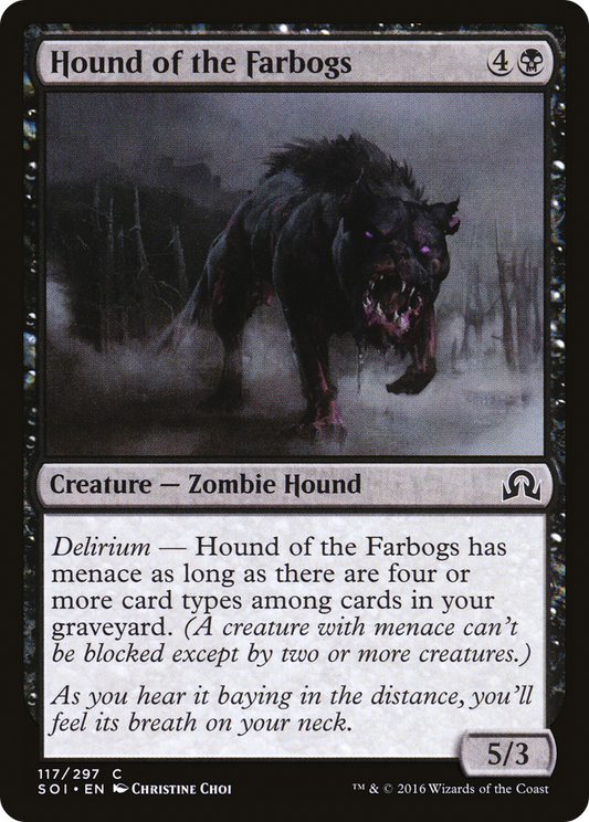 Hound of the Farbogs [Shadows over Innistrad] Foil