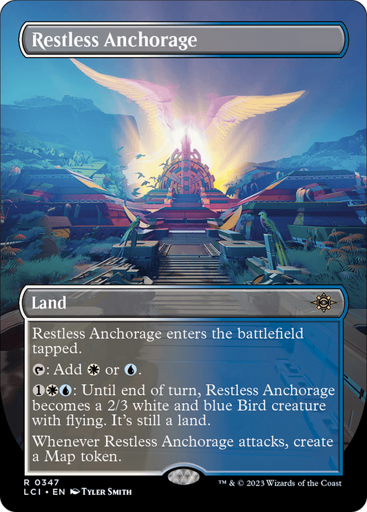 Restless Anchorage (Borderless) [The Lost Caverns of Ixalan] Foil