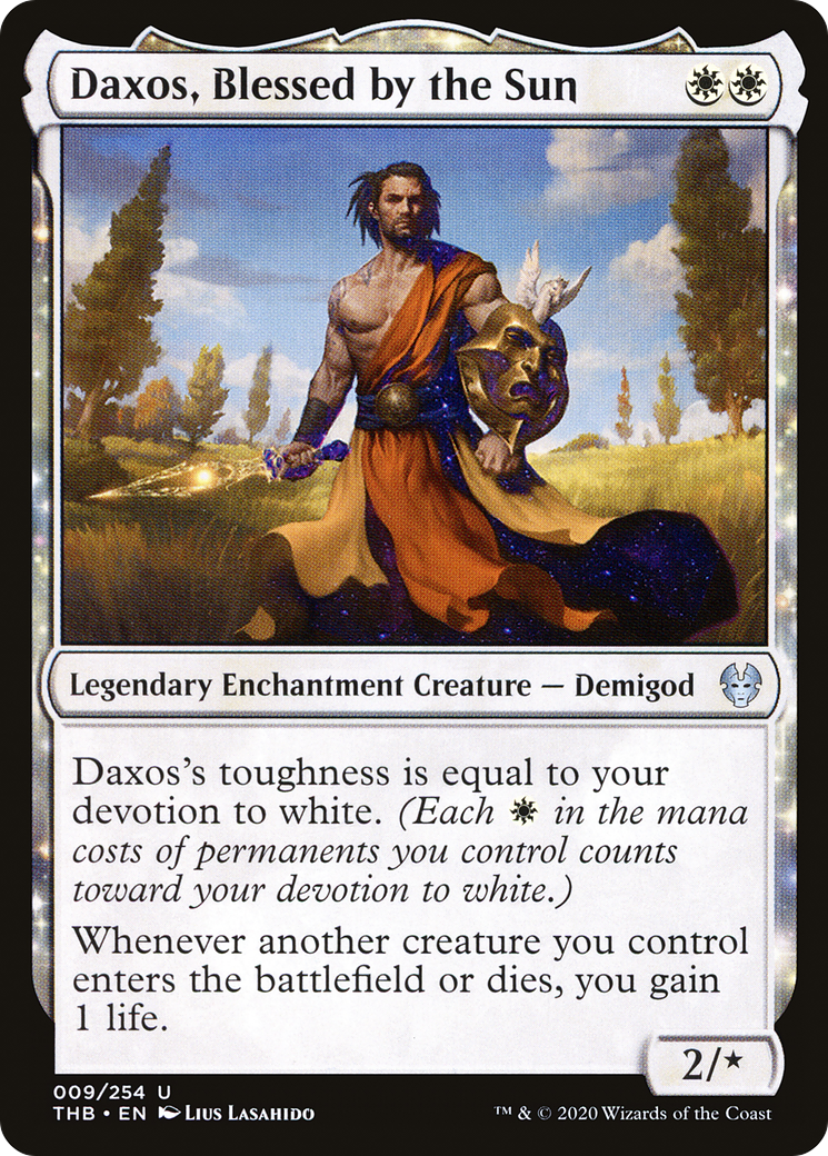 Daxos, Blessed by the Sun [Theros Beyond Death] Foil