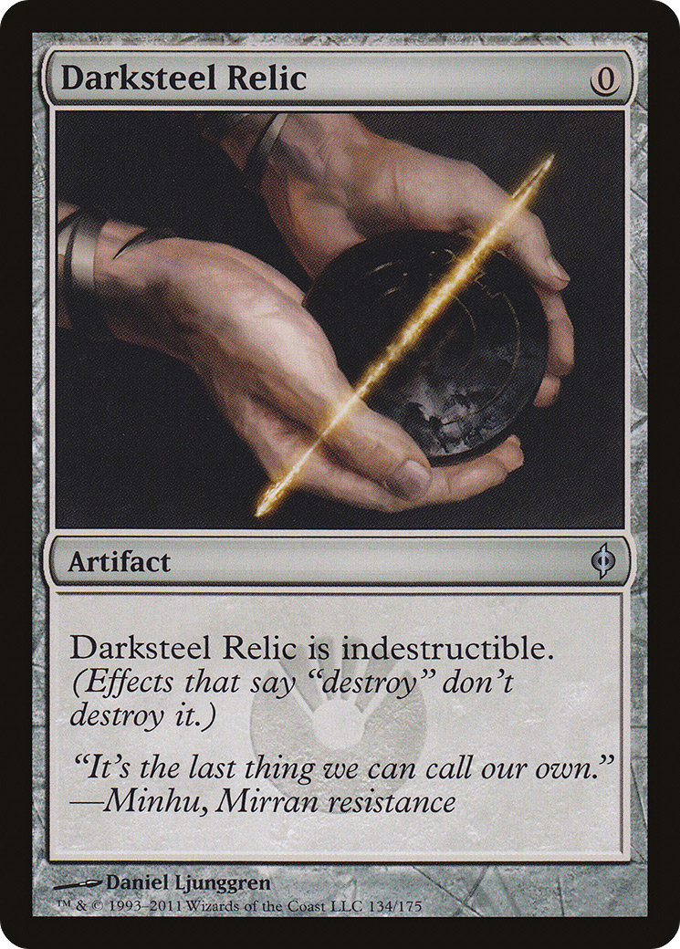 Darksteel Relic (134) Foil - New Phyrexia