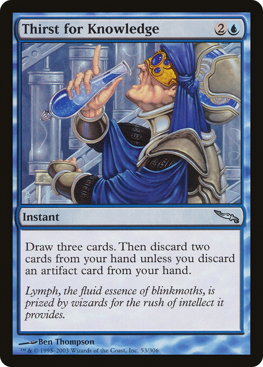 Thirst for Knowledge [Mirrodin] Foil