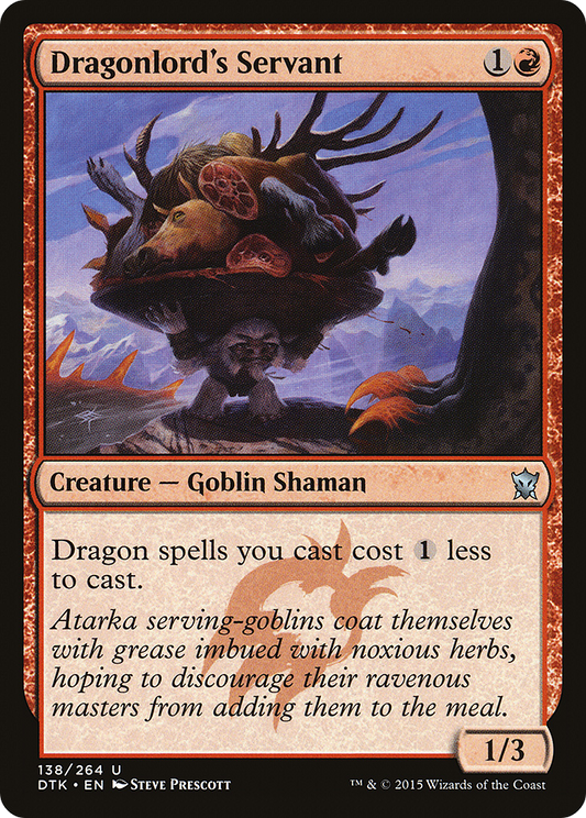 Dragonlord's Servant [Dragons of Tarkir] Foil
