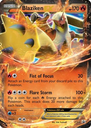 Blaziken EX - XY54 (XY54) Holofoil - XY Promos