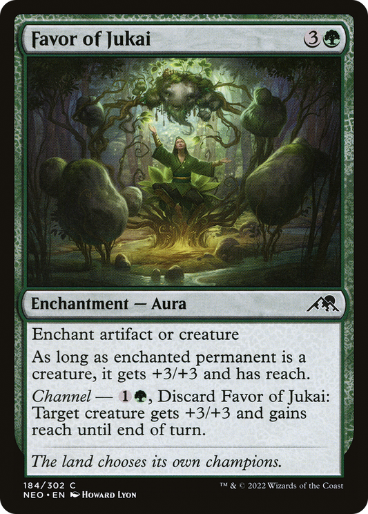 Favor of Jukai [Kamigawa: Neon Dynasty] Foil