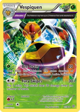 Vespiquen (11) Reverse Holofoil - XY  Ancient Origins