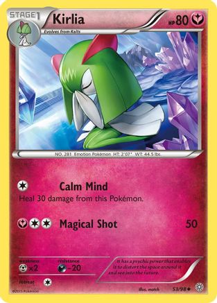 Kirlia (53) Reverse Holofoil - Ancient Origins