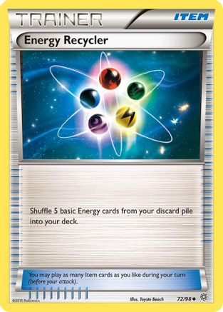 Energy Recycler (72/98) [XY: Ancient Origins] | Silver Goblin