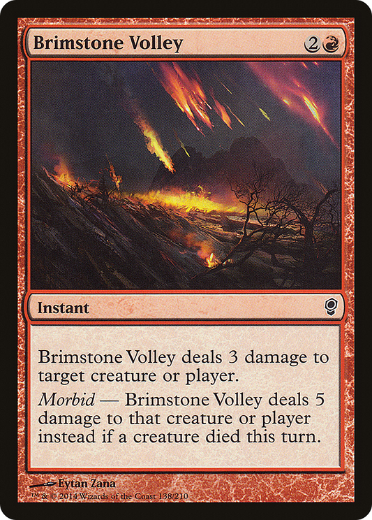 Brimstone Volley [Conspiracy]