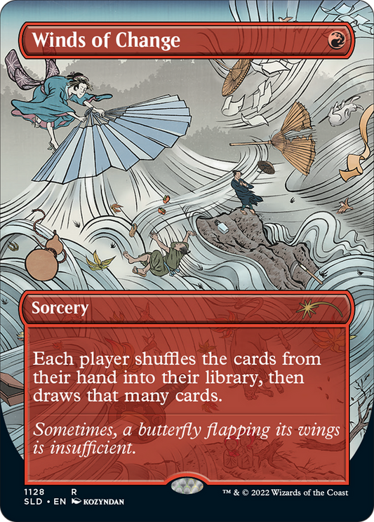 Winds of Change (Borderless) [Secret Lair Drop Series] Foil