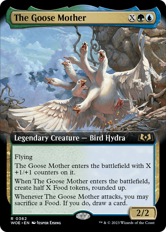 The Goose Mother (Extended Art) [Wilds of Eldraine] Foil