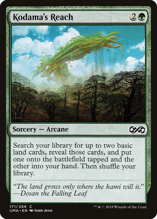 Kodama's Reach (171) - Ultimate Masters Foil