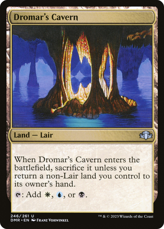 Dromar's Cavern [Dominaria Remastered] Foil