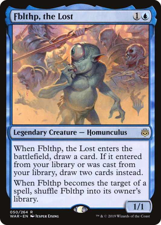Fblthp, the Lost (Promo Pack) [War of the Spark Promos] Foil