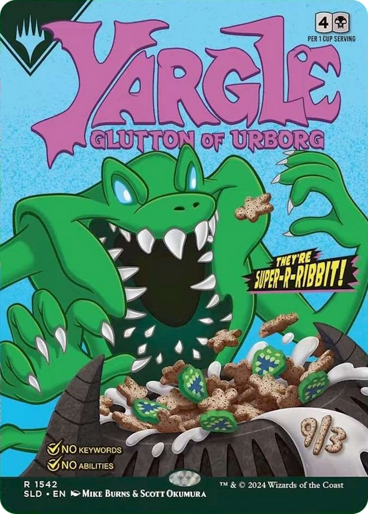 Yargle, Glutton of Urborg (Rainbow Foil) [Secret Lair Drop Series] | Silver Goblin