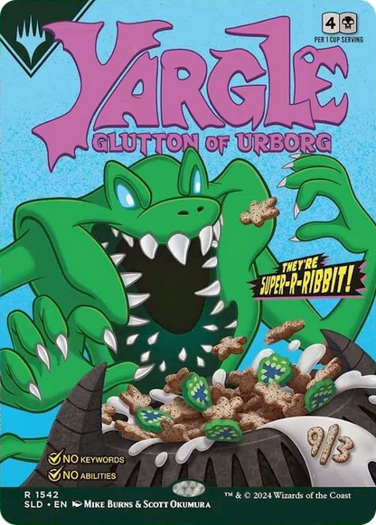 Yargle, Glutton of Urborg [Secret Lair Drop Series] Foil