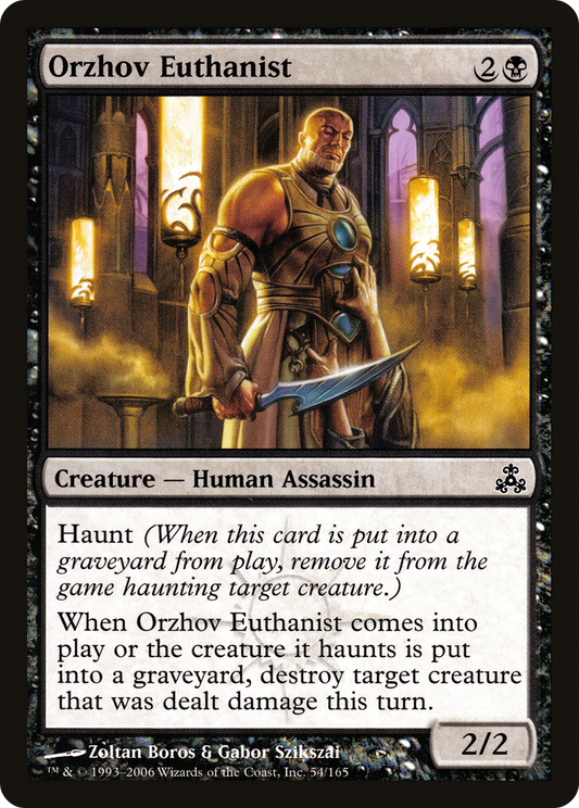 Orzhov Euthanist [Guildpact] Foil