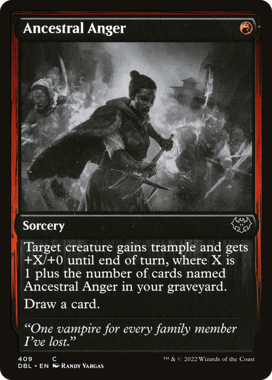 Ancestral Anger [Innistrad: Double Feature] Foil