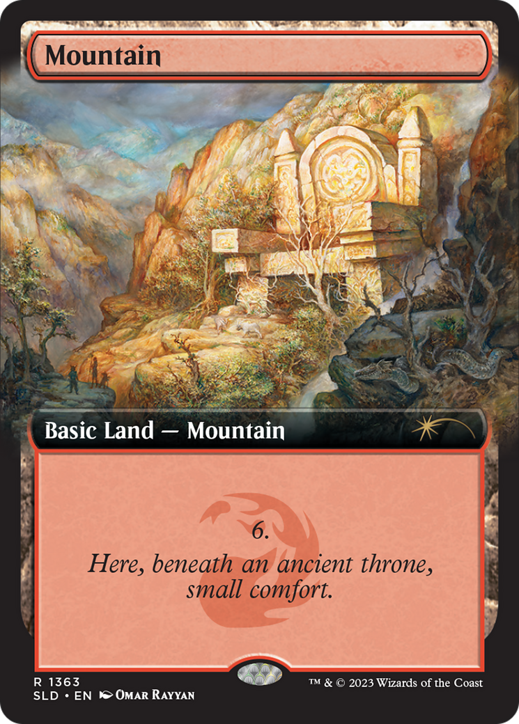 Mountain (1363) [Secret Lair Drop Series] | Silver Goblin