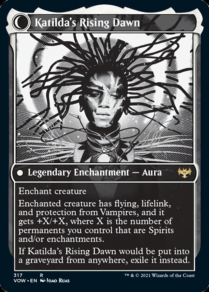 Katilda, Dawnhart Martyr (Showcase) (317) Foil - Innistrad: Crimson Vow