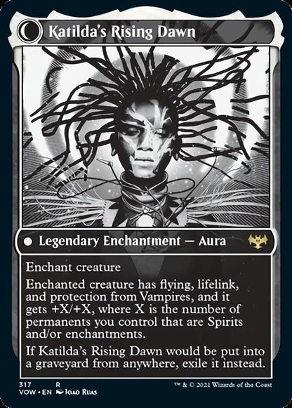 Katilda, Dawnhart Martyr (Showcase) (317) Foil - Innistrad: Crimson Vow