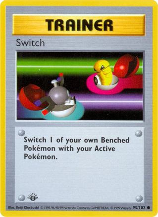 Switch (95) (1st Edition) - Base Set (Shadowless)