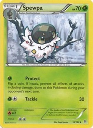 Spewpa (14) Reverse Holofoil - XY  BREAKthrough