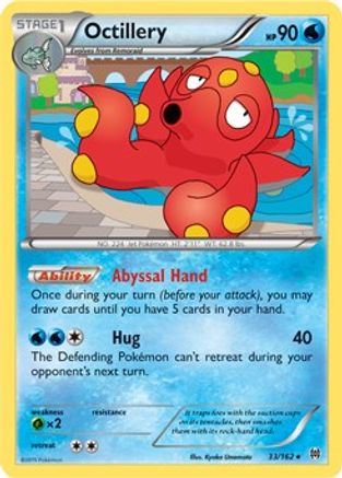 Octillery (33) Reverse Holofoil - XY  BREAKthrough