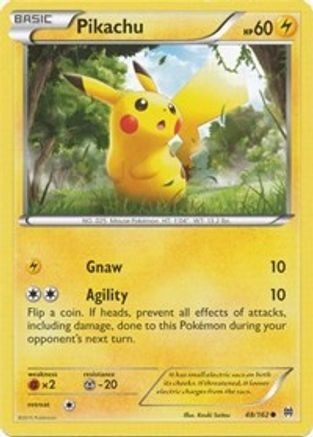 Pikachu (48/162) [XY: BREAKthrough] | Silver Goblin