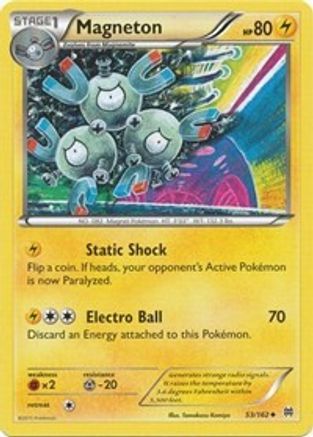 Magneton (53/162) [XY: BREAKthrough] Reverse Holofoil