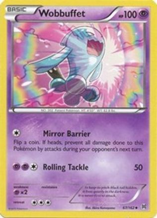 Wobbuffet (67) Reverse Holofoil - XY  BREAKthrough