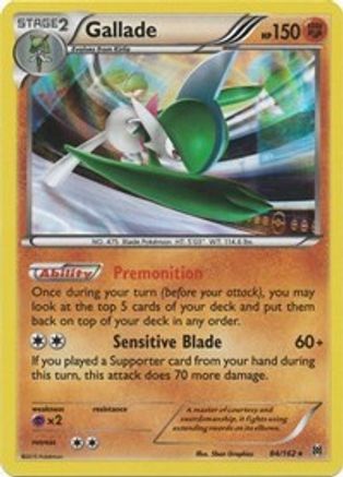 Gallade (84) Holofoil - XY  BREAKthrough