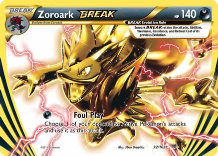 Zoroark BREAK (92/162) [XY: BREAKthrough] | Silver Goblin