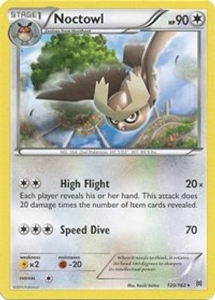 Noctowl (120) Reverse Holofoil - BREAKthrough