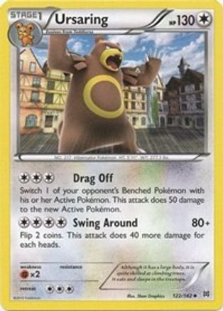 Ursaring (122/162) [XY: BREAKthrough] Reverse Holofoil