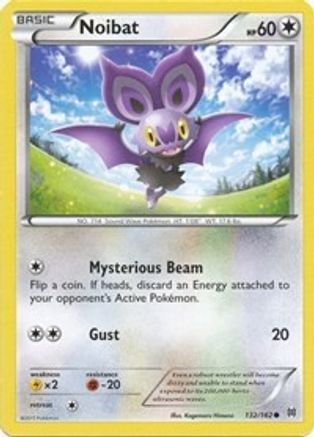Noibat (132) Reverse Holofoil - XY  BREAKthrough