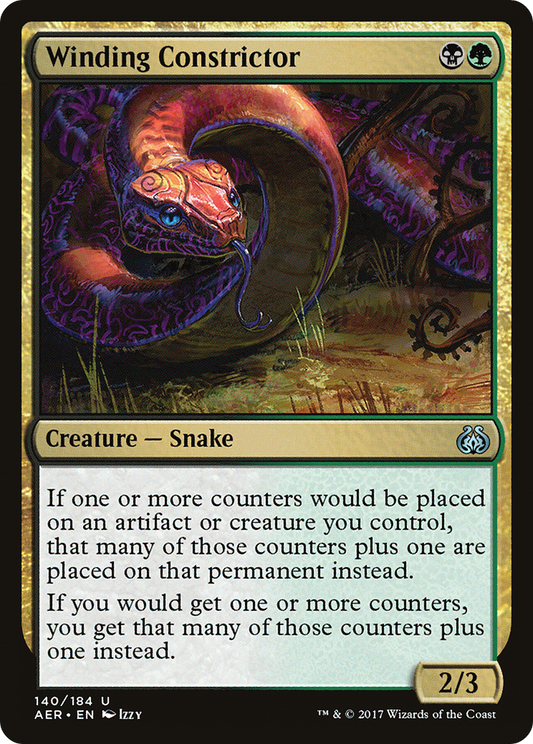 Winding Constrictor [Aether Revolt] Foil