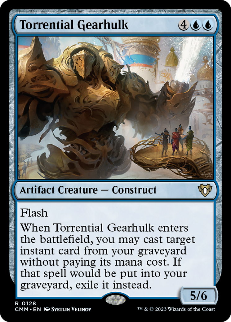 Torrential Gearhulk [Commander Masters] | Silver Goblin
