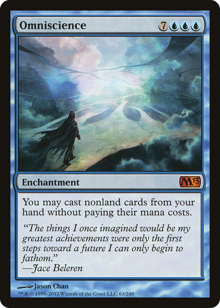 Omniscience [Magic 2013] Foil