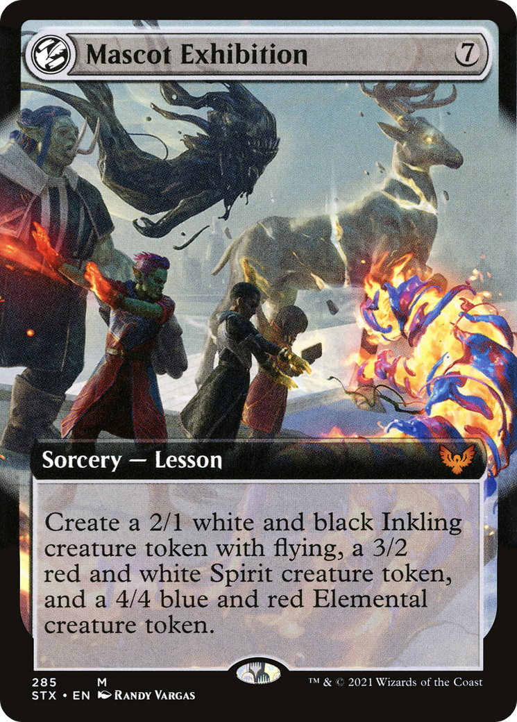 Mascot Exhibition (Extended Art) [Strixhaven: School of Mages] Foil
