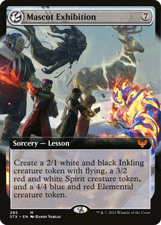 Mascot Exhibition (Extended Art) [Strixhaven: School of Mages] Foil