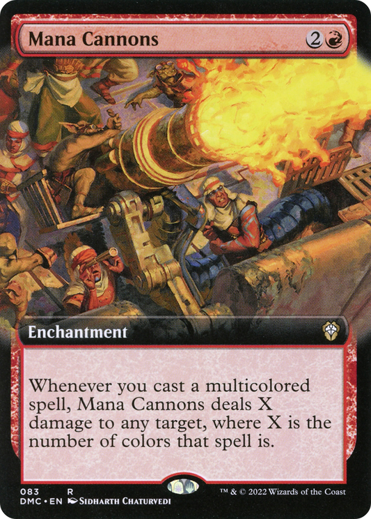 Mana Cannons (Extended Art) [Dominaria United Commander]