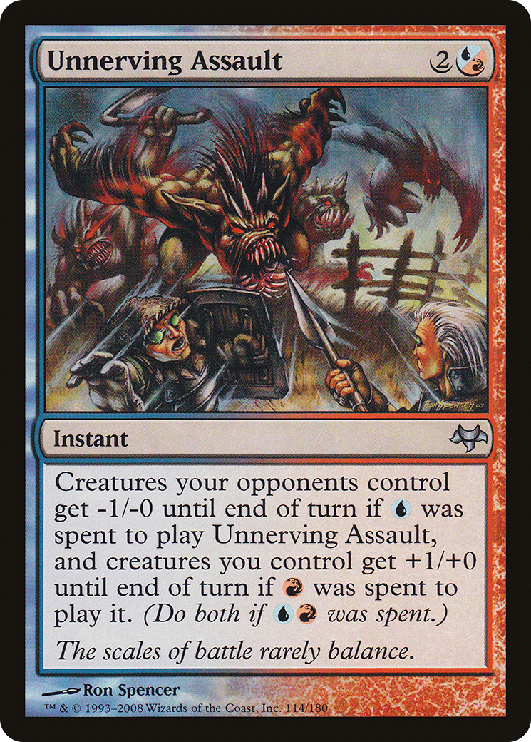 Unnerving Assault [Eventide] Foil