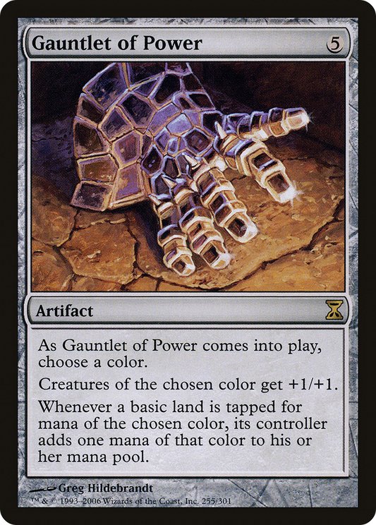 Gauntlet of Power [Time Spiral] Foil