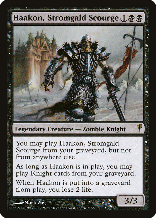 Haakon, Stromgald Scourge [Coldsnap] Foil